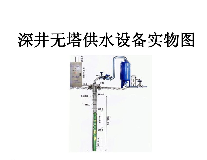 黄山徽州区井泵无塔式供水设备